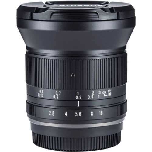 Объектив для фотоаппарата 7Artisans 12mm F2.8 M43 mark II Panasonic Olympus (A604B-II): Диаметр резьбы для светофильтра 67 мм