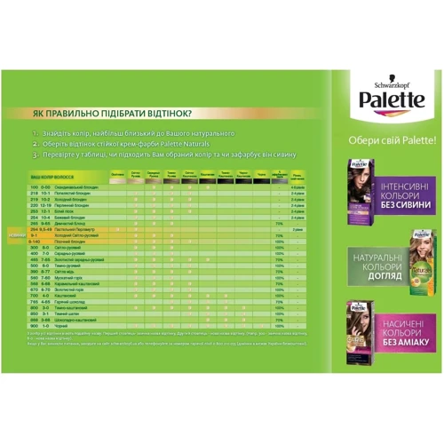 Palette Naturals Крем-краска для волос 12-1 (253) Белый песок 110 ml: Назначение Окрашивание