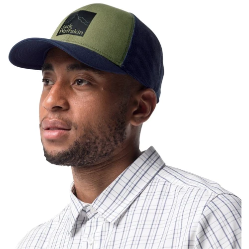 Бейсболка Jack Wolfskin Brand Cap зелена (1911241_4129): Виробник Jack Wolfskin