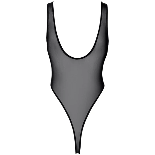 Боди Noir Handmade F322 Paparazzi elastic mesh body Black, S