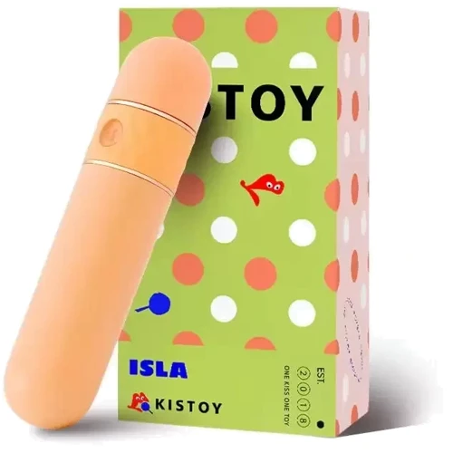 Вакуумный вибратор KisToy ISLA Orange