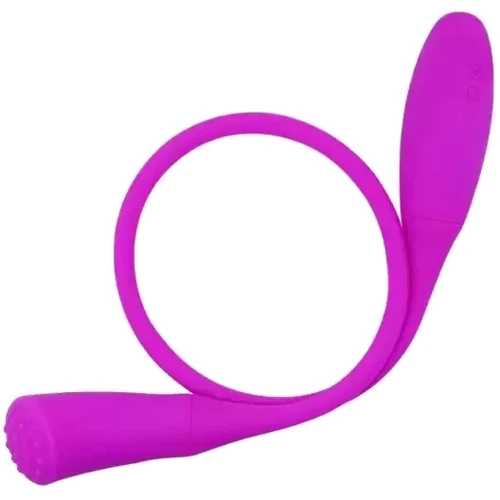 Гибкий двусторонний вибратор Pretty Love - Snaky Vibe (BI-014327-2)