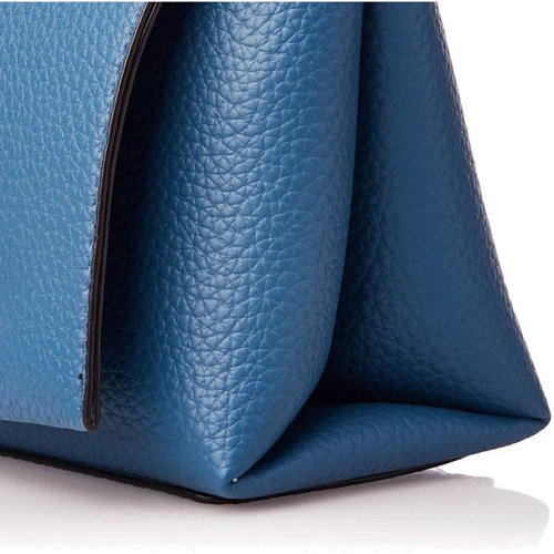 Жіноча сумка через плече Guess Uptown Chic темно-блакитна (HWVG7301780-OCE): Фактура матова, Зерниста