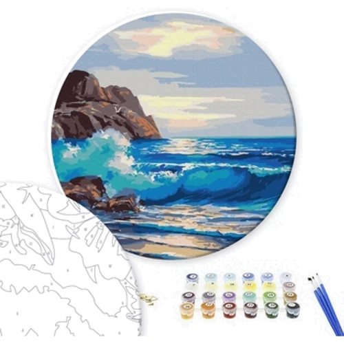Картина по номерам Brushme Утро на море ø40 см (RC00049L): Производитель Brushme