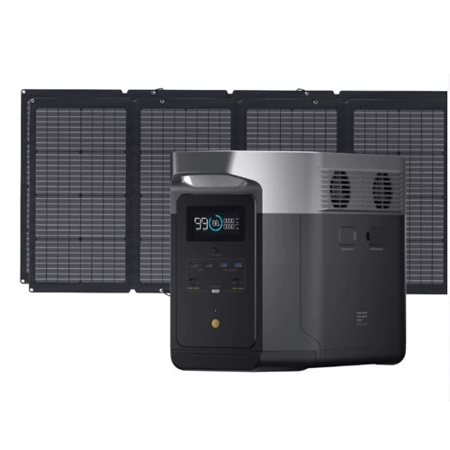 Комплект EcoFlow DELTA Max 1600 2000W + 2х220W Solar Panel (BundleDM1600+2SP220W)