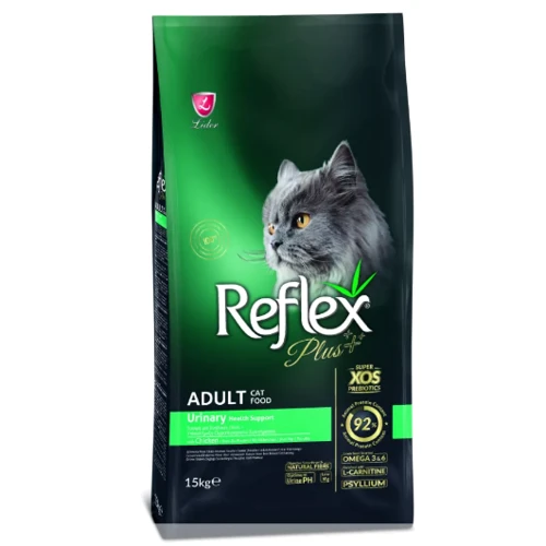 Сухой корм Reflex Plus Urinary Adult Cat Food with Chicken для котов Уринари с курицей 15 кг (RFX-410)