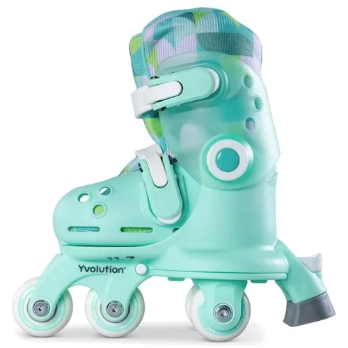 Роликовые коньки Yvolution Twista, размер 24-28, салатовый (YR25G4)