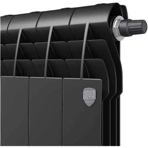 Радіатор із нижнім підключенням Royal Thermo BiLiner 350/Noir Sable VR – 8 секцій: Тип радіатора Секционный