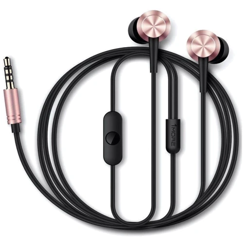 Наушники 1More E1009 Piston Fit Mic Pink: Сопротивление наушников (Ом) 32