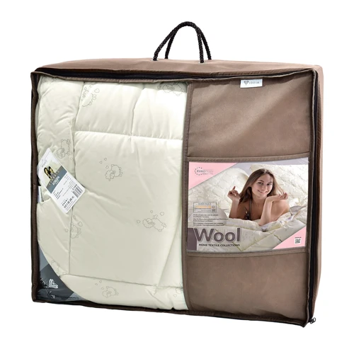 Одеяло IDEIA Wool Classic 140х210 см (8-11815): Наполнитель овечья шерсть