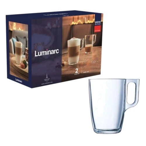 Набор кружек Luminarc Время дегустаций Капучино 2х400 мл (Q2843/1)