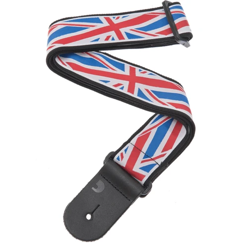 Гитарный ремень D'addario 50A11 Nylon Woven Guitar Strap (Union Jack)