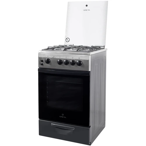 Газовая плита Greta 1470-00-07A (Чр) (GG 5072 CG 38 (X)): Размеры 85х50х54 см