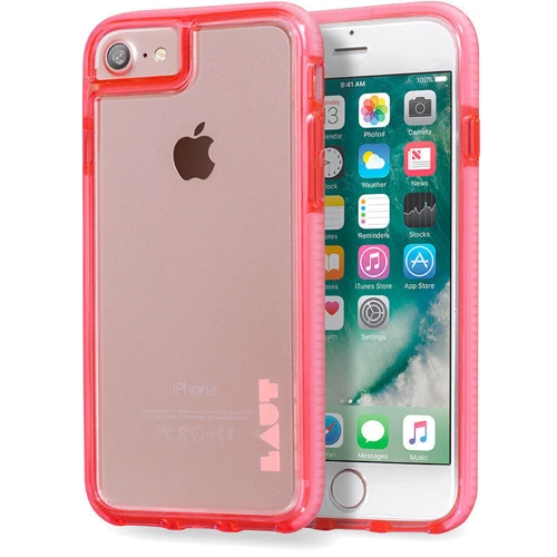 Чехол для iPhone LAUT FLURO Pink (LAUT_IP7_FR_P) for iPhone SE 2020/iPhone 8/iPhone 7