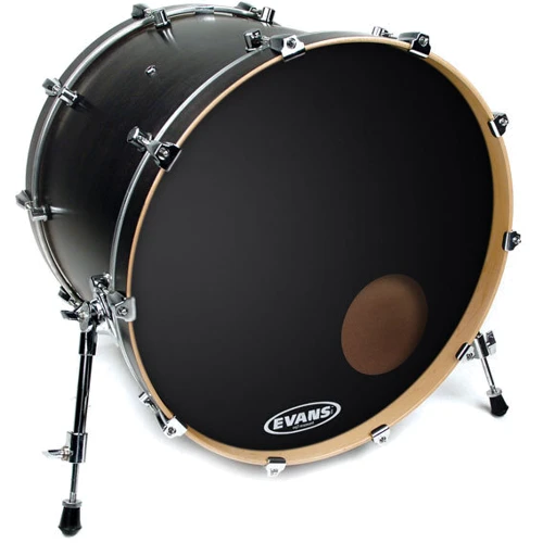 Пластик EVANS BD24RB 24 "EQ3 RESONANT BLACK: Призначення Для бас-барабана