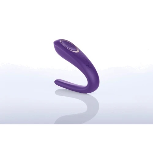 Satisfyer Partner - Вибратор для пар, 9х3 см (фиолетовый)