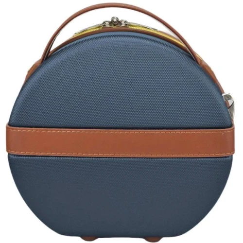 Бьюти-кейс Semi Line 5L Blue/Brown синий/коричневый (T5672-1): Застежка Молния