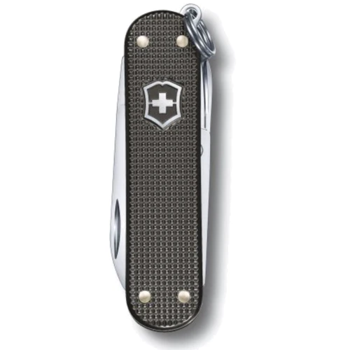 Мультитул Victorinox Classic SD 58мм/5функций/рифленый серый (0.6221.L22): Тип мини-мультитул