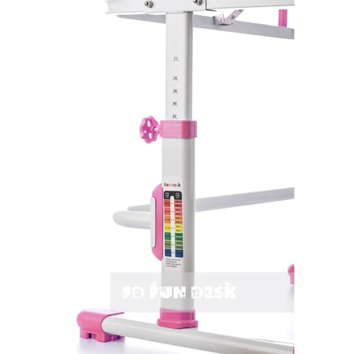 Комплект FunDesk Парта и стул-трансформеры Vivo II Pink
