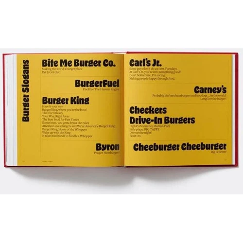 David Michaels: The World is Your Burger. A Cultural History: Виробник Phaidon