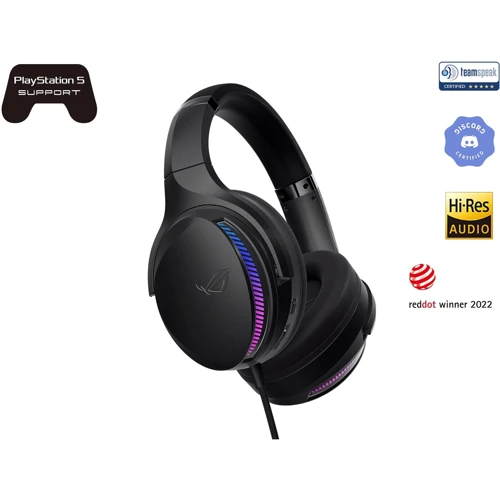Навушники ASUS ROG Fusion II 300 USB Black (90YH02X3-B2UA00): Тип конструкції повнорозмірні