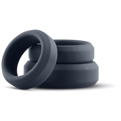 Набір ерекційних кілець Boners 3 Ring kit (flat rings): Виробник Boners