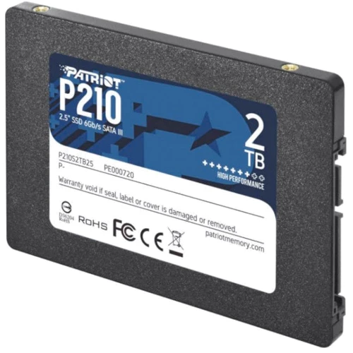PATRIOT P210 2 TB (P210S2TB25) UA: Тип накопителя внутренний