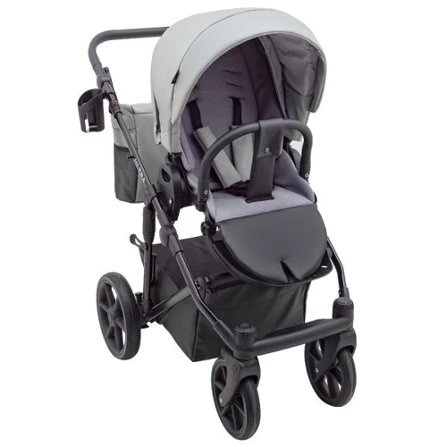 Універсальна коляска 2 в 1 Bair Ultra ECO U-45 світло-сіра (680616): Стать дитини Для мальчиков, Для девочек, Унисекс