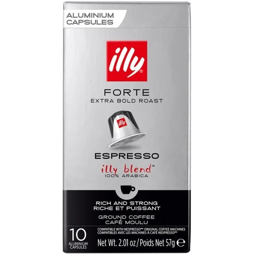 Кофе в капсулах ILLY Espresso Forte 100% Арабика 10x5.7 г (8003753158587)