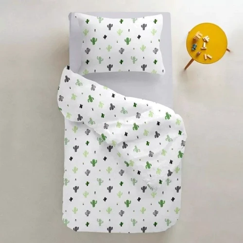 Комплект постільної білизни Cosas підлітковий Cactus El90-Grey (4822052066003)