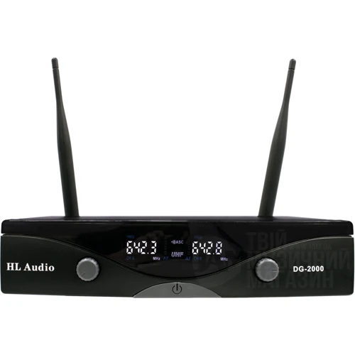 Радиосистема HL AUDIO DG-2000: Тип преобразователя Динамический