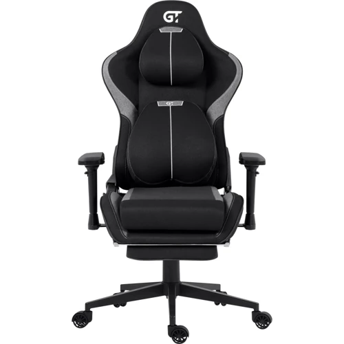 Ігрове крісло GT Racer X-2308 Fabric Black/Gray фото 1