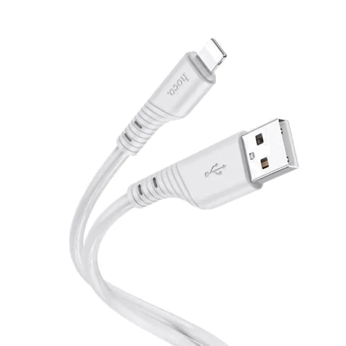 Кабель Hoco USB Cable to Lightning X97 Crystal 2.4A 1m Light Gray: Тип USB Cable - Lightning