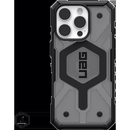 Чохол для iPhone Urban Armor Gear UAG Pathfinder Clear Magsafe Ash (114464113131) для iPhone 16 Pro