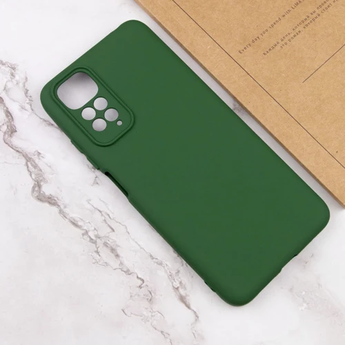 Аксессуар для смартфона Lakshmi Case Silicone Cover Full Camera Dark green for Xiaomi Redmi 10: Тип накладка на заднюю часть