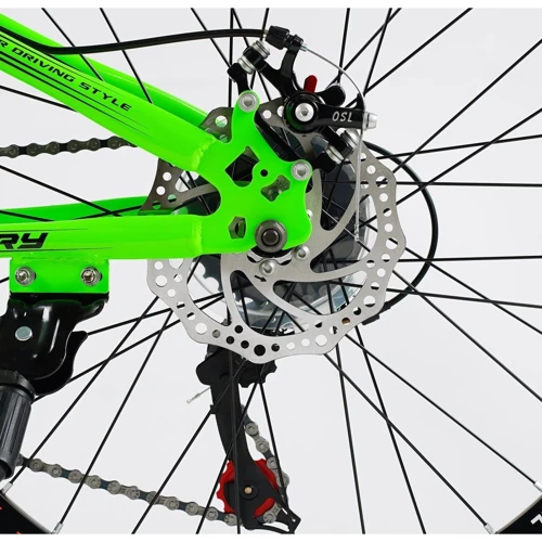 Велосипед спортивный Corso Primary 24" зеленый (PRM-24632)