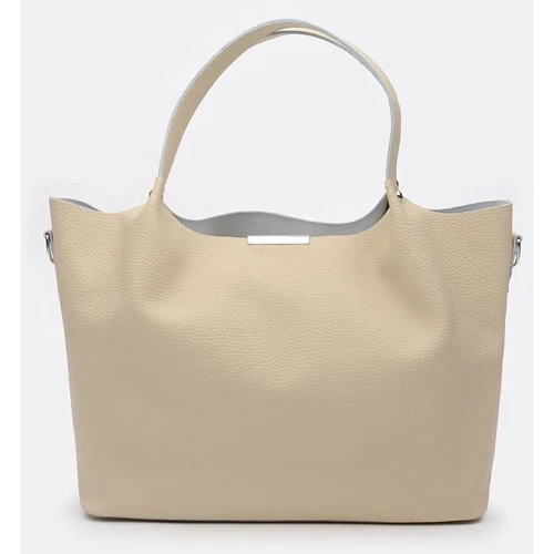 Женская сумка шоппер Ricco Grande бежевая (1l943FL-beige): Страна производитель Украина