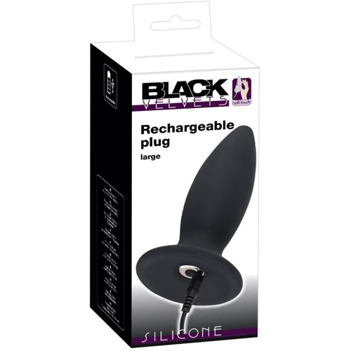 Анальная пробка Orion - Black Velvets Recharge Plug L