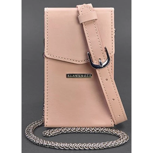 Набір жіночих сумок Mini BlankNote рожевий (BN-BAG-38-pink): Матеріал Натуральна шкіра