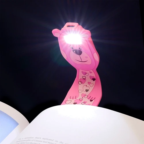 Закладка-ліхтарик Flexilight Rechargeable - Ведмедик (FLRPBE): Установка На столі