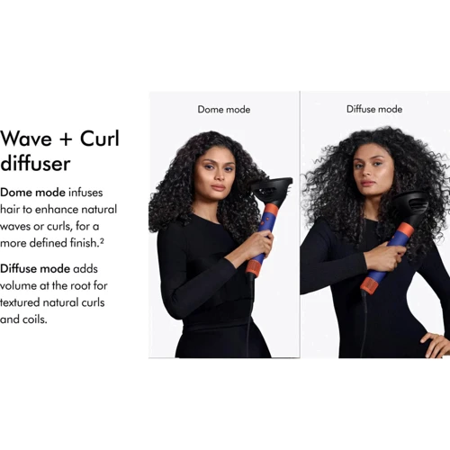 Стайлер Dyson Airwrap i.d. Multi-Styler and Dryer Curly to Coily - Vinca Blue/Topaz (533759-01) фото 12
