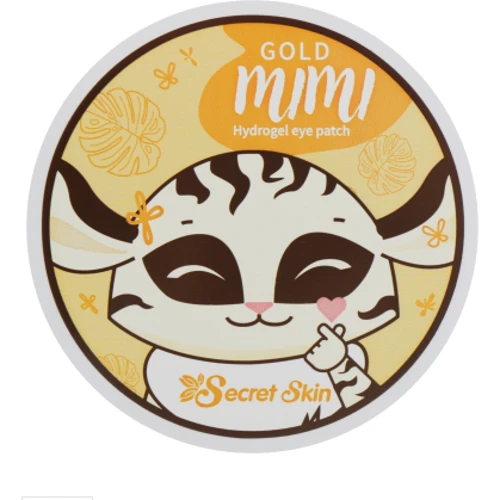 Secret Skin Gold Mimi Hydrogel Eye Patch Гідрогелеві патчі для очей з золотом 60 шт.: Призначення 