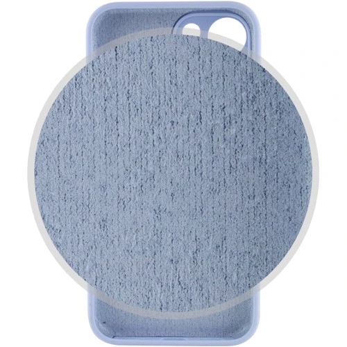 Чехол для iPhone Mobile Case Silicone Case Full Camera Protective Lilac Blue for iPhone 14: Материалы Силикон