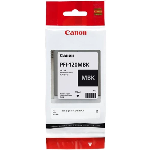 Картридж Canon PFI-120 Matte Black, 130ml (2884C001AA): Виробник Canon