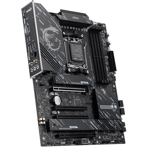 MSI X870 GAMING PLUS WIFI: Дополнительно Радиатор на VRM, Поддержка UEFI, Поддержка RAID, Адаптер Wi-Fi