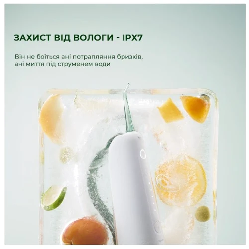 Зубная щетка Ирригатор Xiaomi Oclean W10 Green New-2 Nozzles