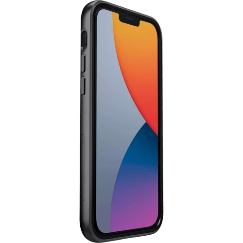 Чехол для iPhone LAUT Exoframe Clear/Gun Metal (L_IP20S_EX_BK) for iPhone 12 mini: Материалы Алюминий