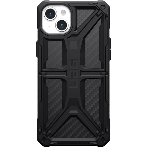 Чехол для iPhone Urban Armor Gear UAG Monarch Carbon Fiber (114309114242) for iPhone 15 Plus: Материалы поликарбонат и полиуретан