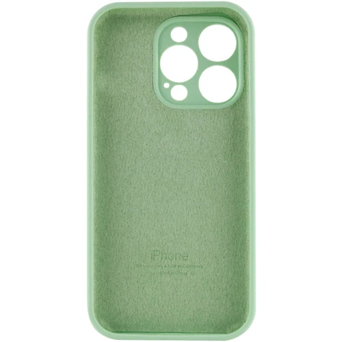 Чехол для iPhone Mobile Case Silicone Case Full Camera Protective Pistachio for iPhone 15 Pro Max: Тип чехла накладка на заднюю часть
