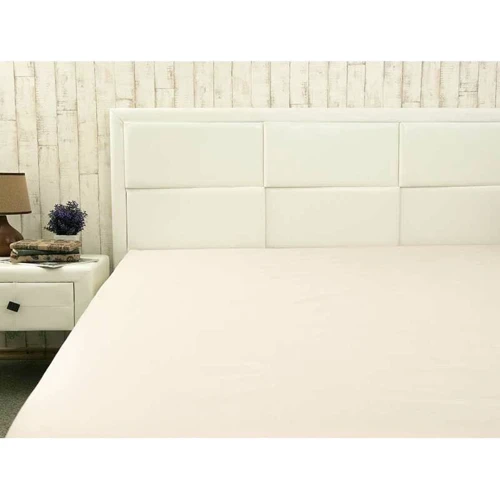 Простирадло на гумці Руно Beige бязь бежева 90х200 см (506.114У_Beige): Тип простынь